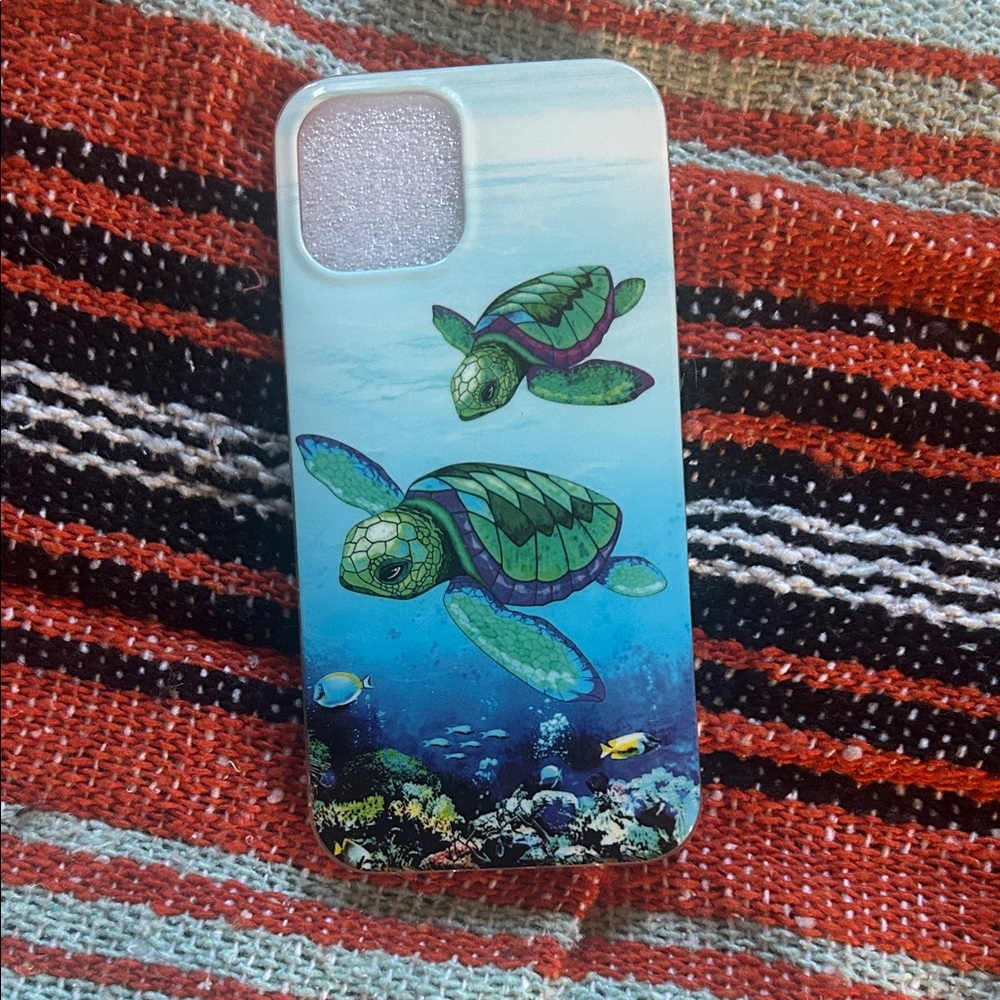 Glow-in the dark! Sea Turtle iPhone 11 Pro Max/XS Case